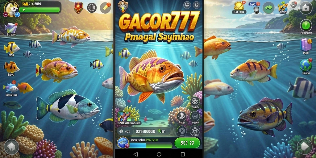 Gameplay seru menembak ikan di GACOR777.