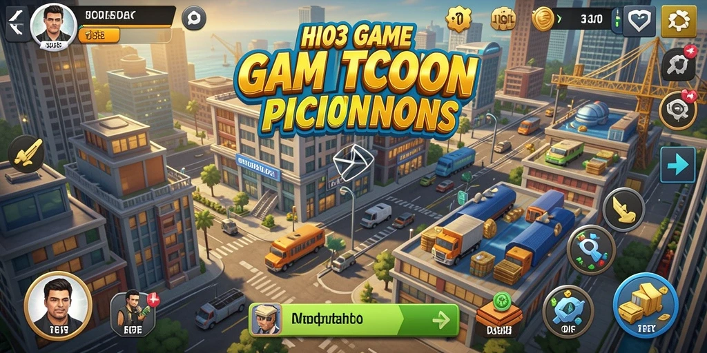 Screenshot utama H03 menampilkan gameplay Tycoon yang seru dan menantang.