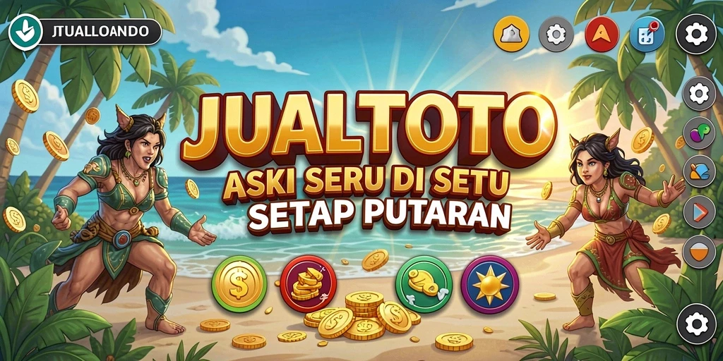 Tampilan gameplay seru dari JUALTOTO yang menghadirkan aksi tidak terduga.