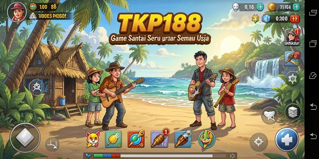 Screenshot gameplay TKP188 menampilkan aksi seru dan grafis yang menawan.